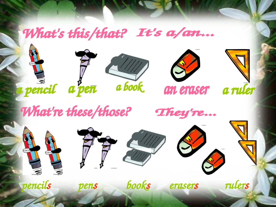 英语：七上Unit3IsthisyourpencilSectionA第1课时（人教版）_第3页