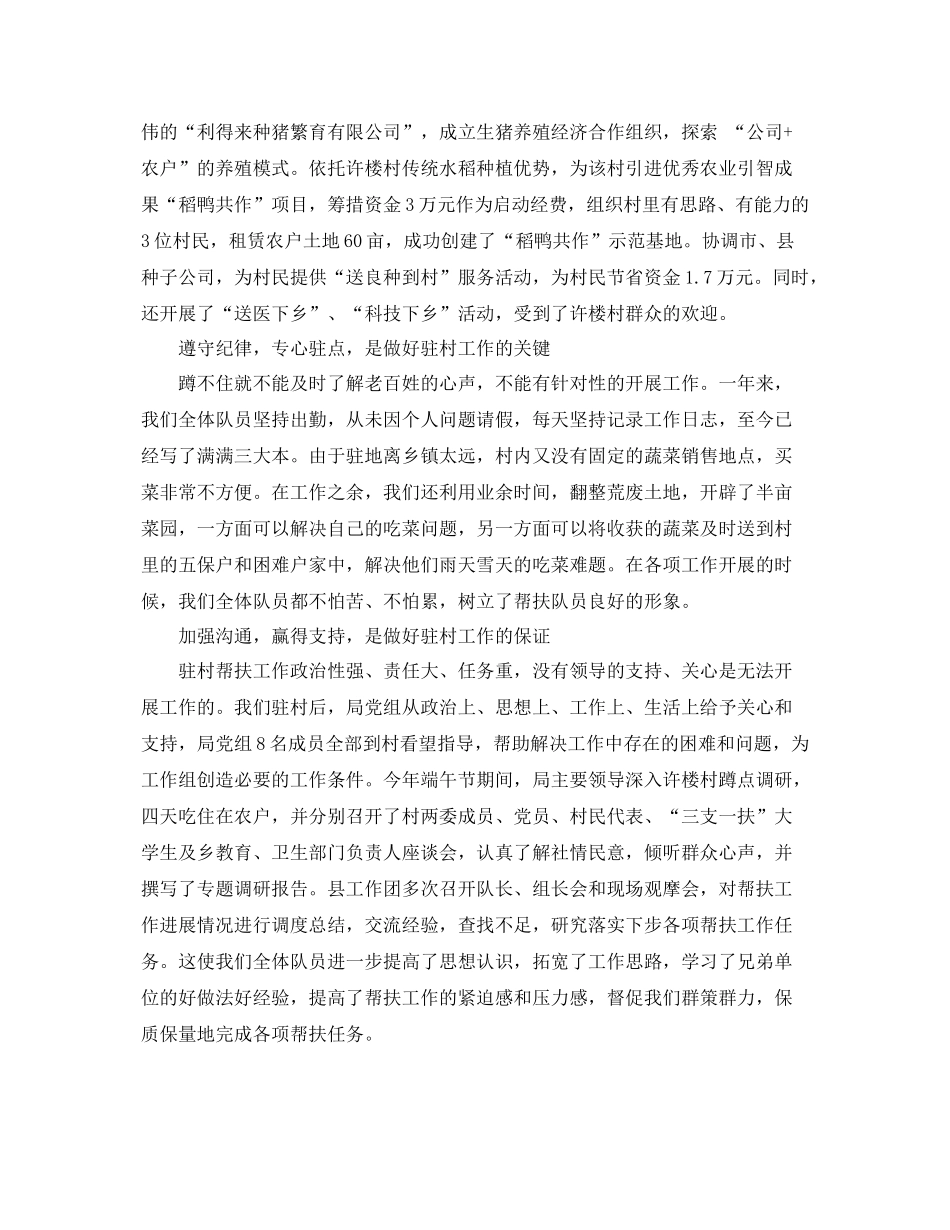 精准扶贫工作总结 _第2页