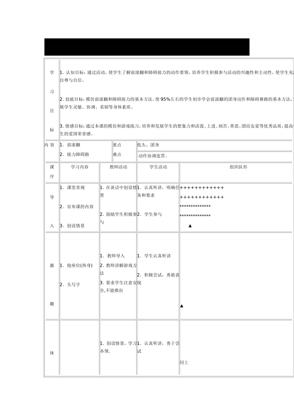 小学体育《投掷沙包》教案_第3页
