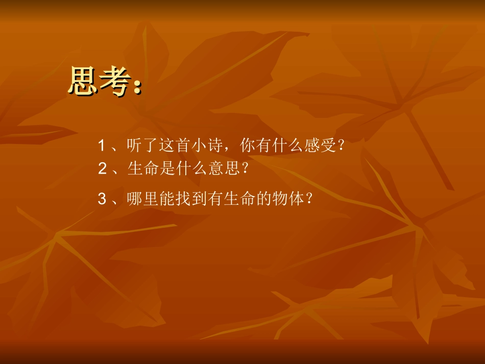 寻找有生命的物体_第3页