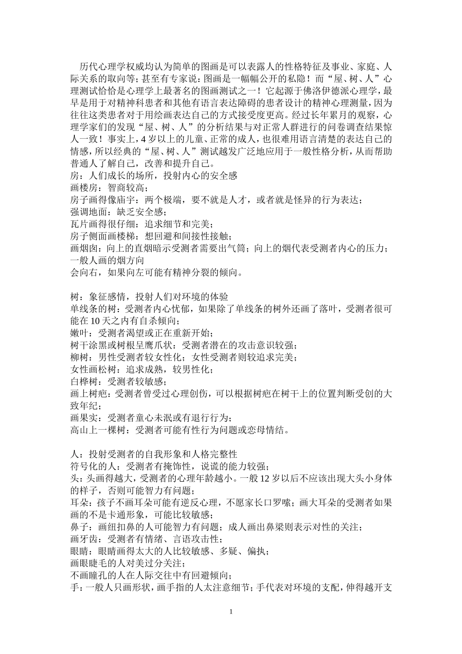 屋树人投射测试_第1页