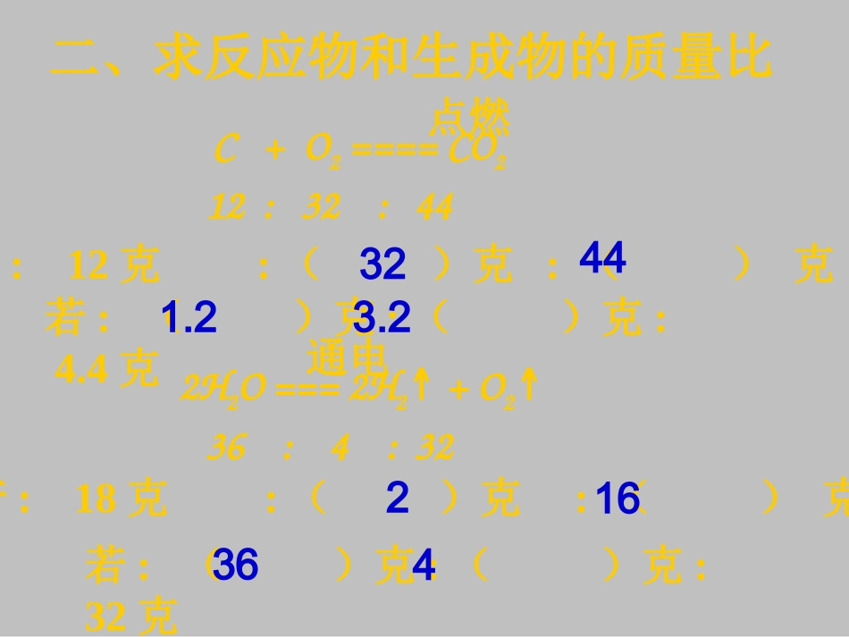 修改版课题3化学方程式的计算_第3页