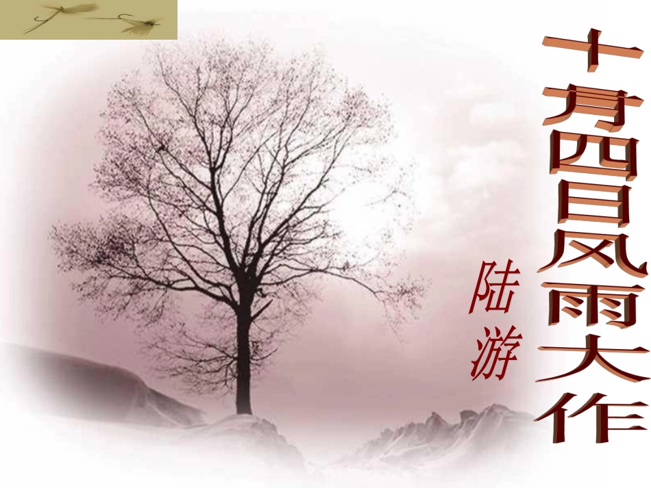 十一月四日风雨大作_第1页