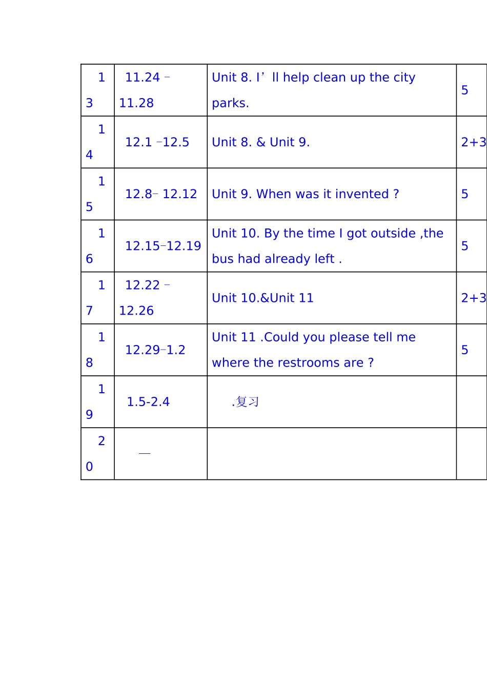 教学进度与课时分配表_第2页