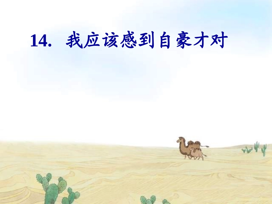 我应该感到自豪才对_第1页