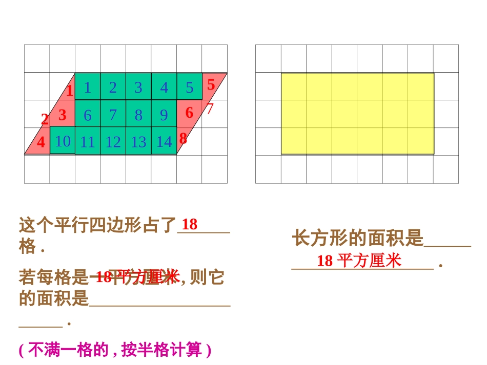 五年级数学平行四边形的面积_第3页
