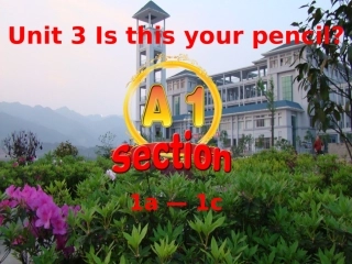 英语：Unit_3__is_this_your_pencil公开课课件（人教版）