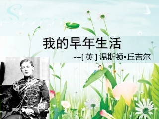 《我的早年生活》