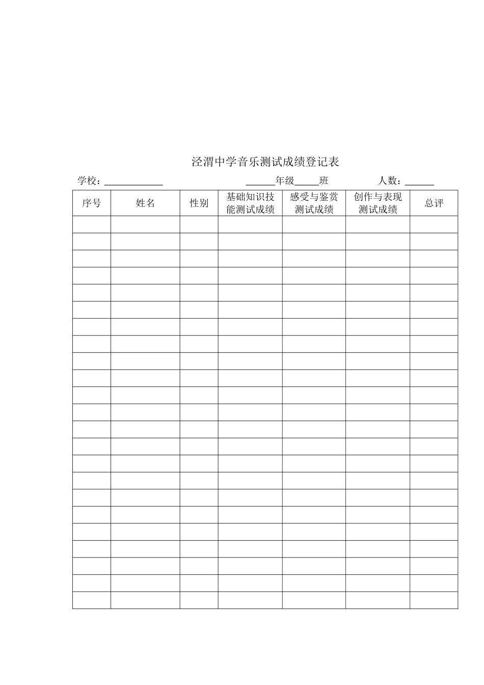 音乐学科评价方案_第2页