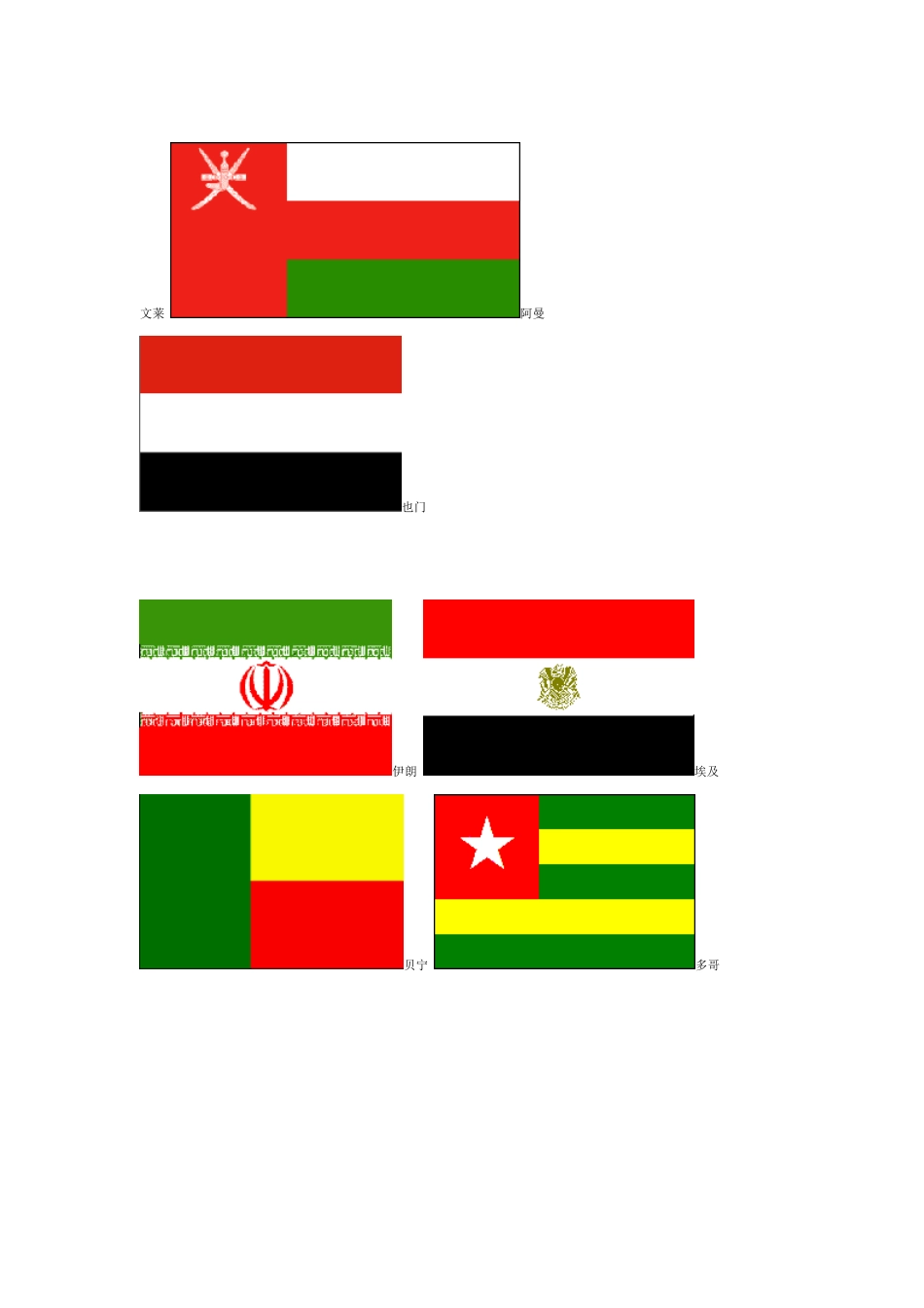 全球国旗汇总_第3页