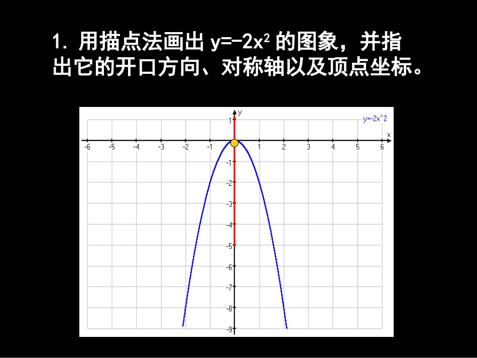 2622二次函数的图象及性质_第2页