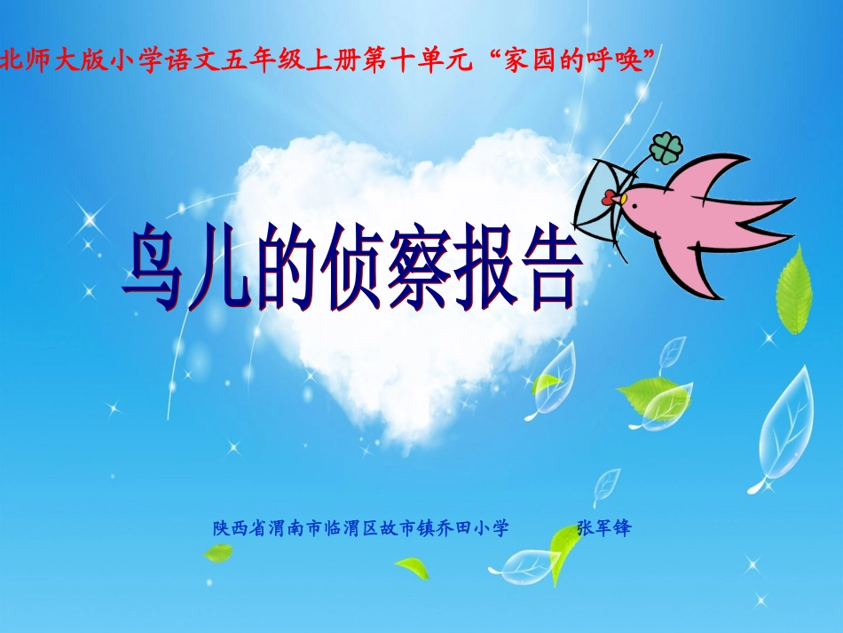 鸟儿的侦察报告_第2页