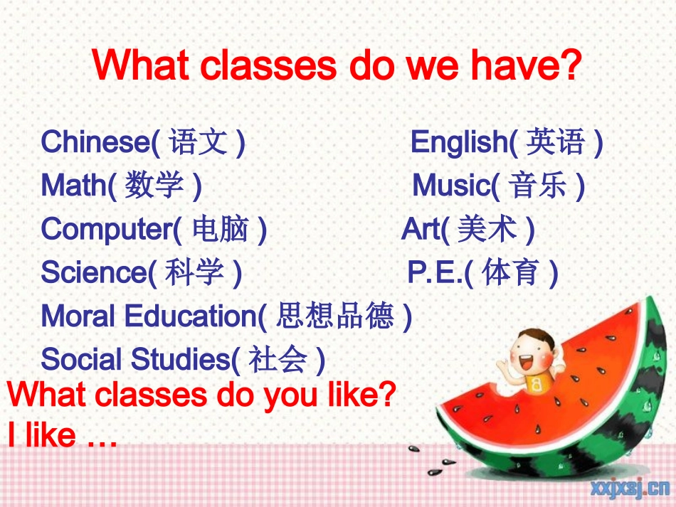 pep小学五年级英语上册Unit2课件_第2页