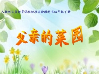 《父亲的菜园》