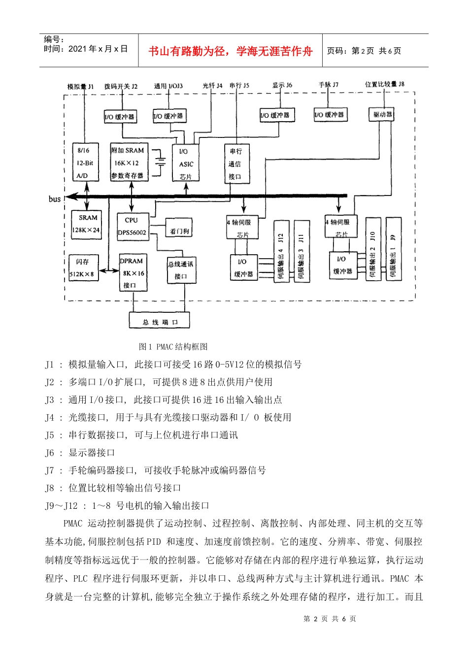 基于PMAC的时基控制(电子凸轮)原理与应用_第2页
