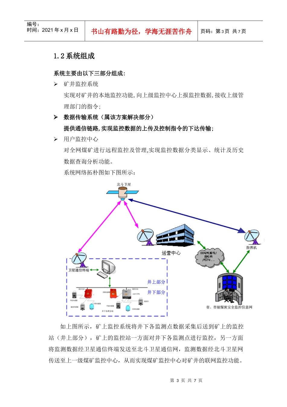 应用案例－煤炭安全监控系统通信传输网解决方案_第3页