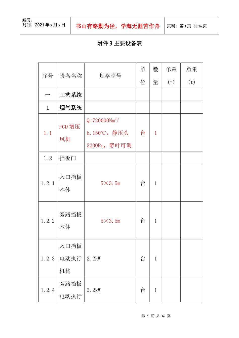 工艺系统与电气设备_第1页