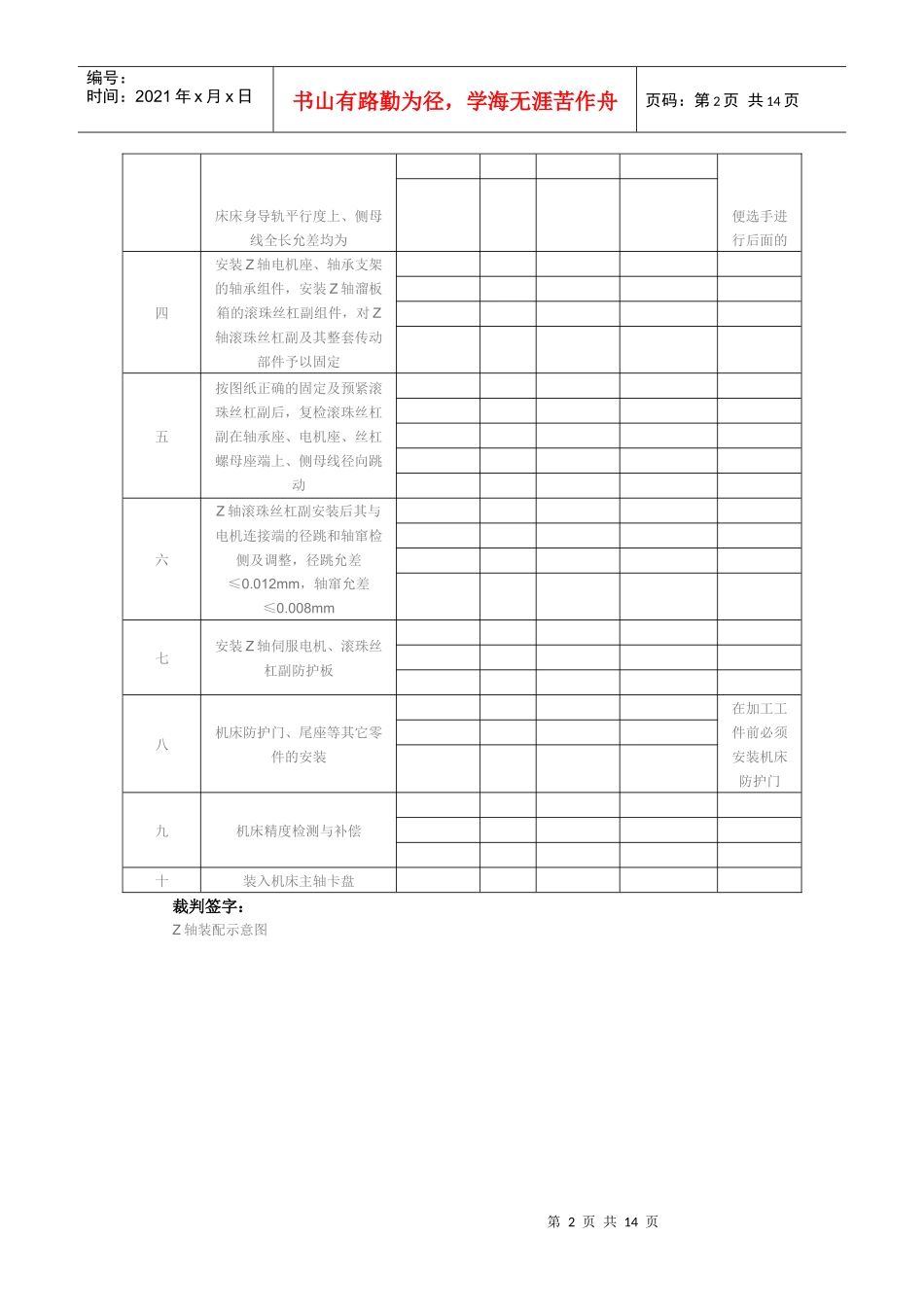 数控机床维修大赛考试试题_第2页