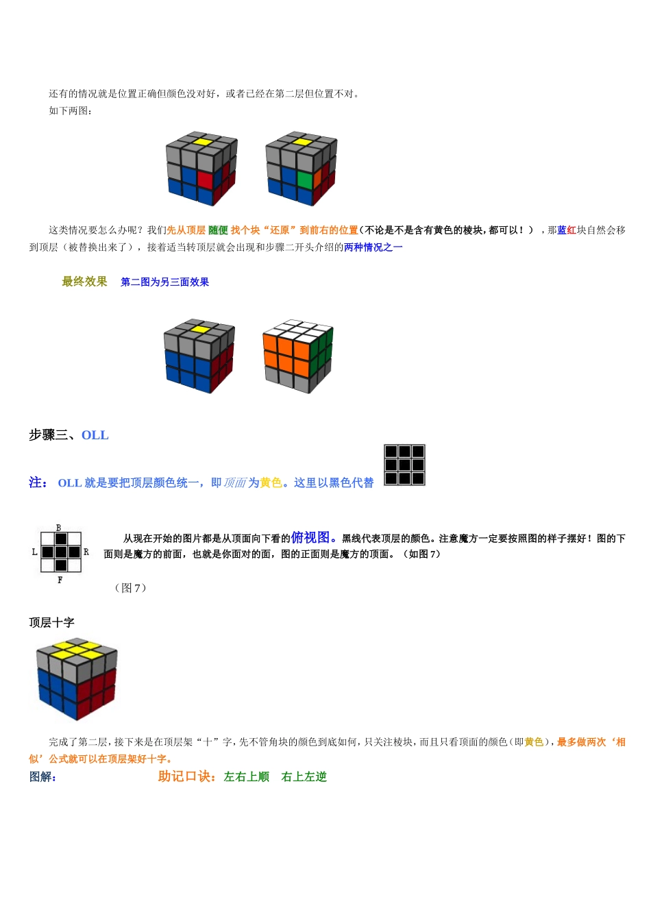 三阶魔方教程(简略版)_第2页