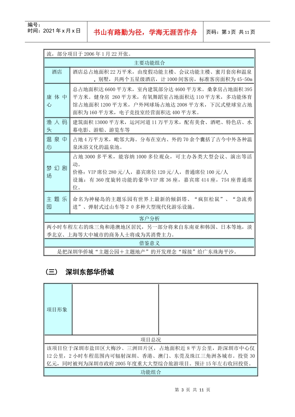 国内与国际典型旅游度假案例_第3页