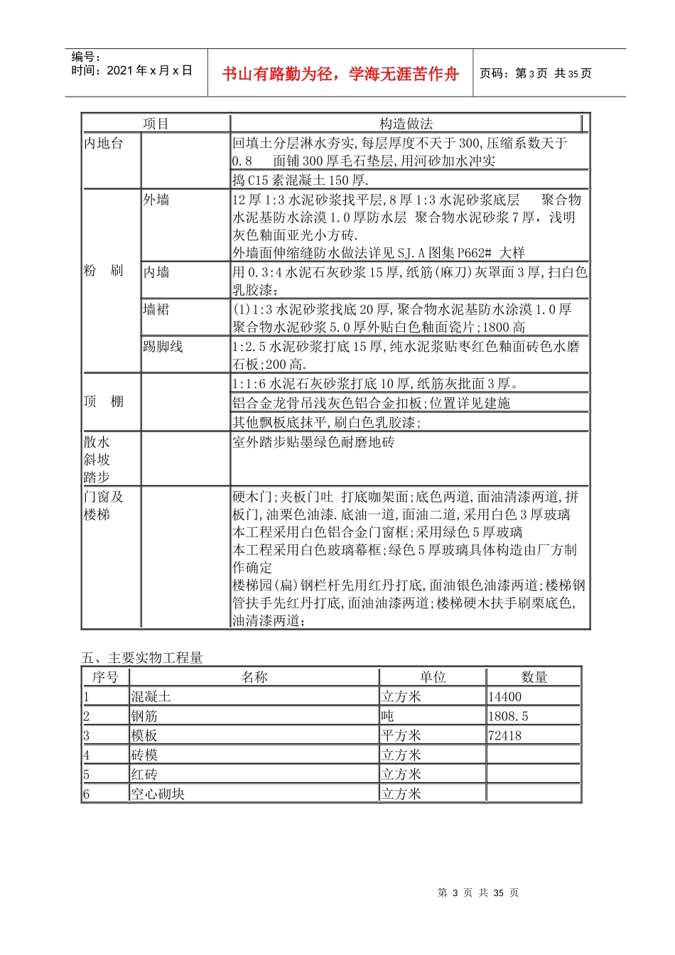 厂房工程施工组织设计5296390215_第3页