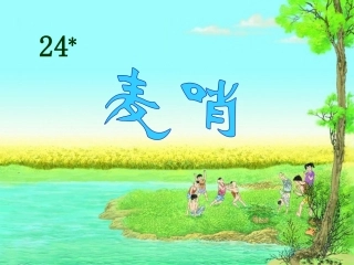 人教版四年级下册《麦哨》PPT
