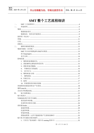 SMT整个工艺流程细讲_2