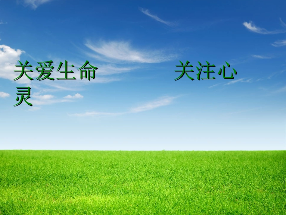 关爱生命关注心灵_第2页