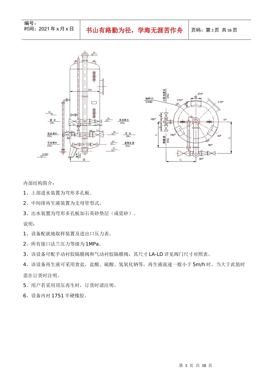 水处理设备设计参数_第3页