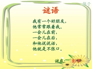 影子(4)课件