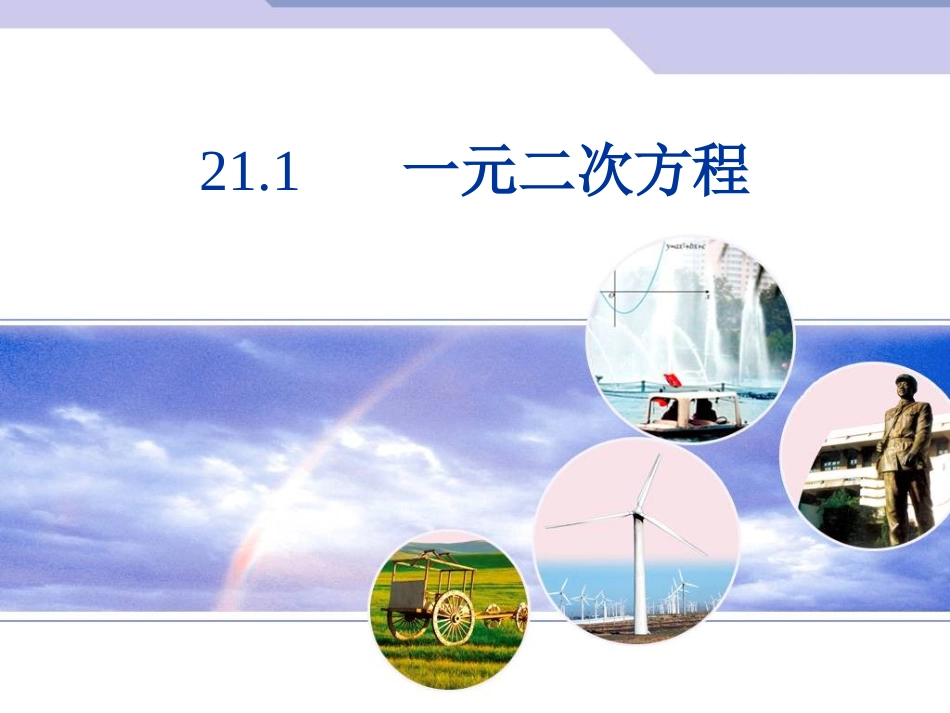 一元二次方程 (2)_第1页