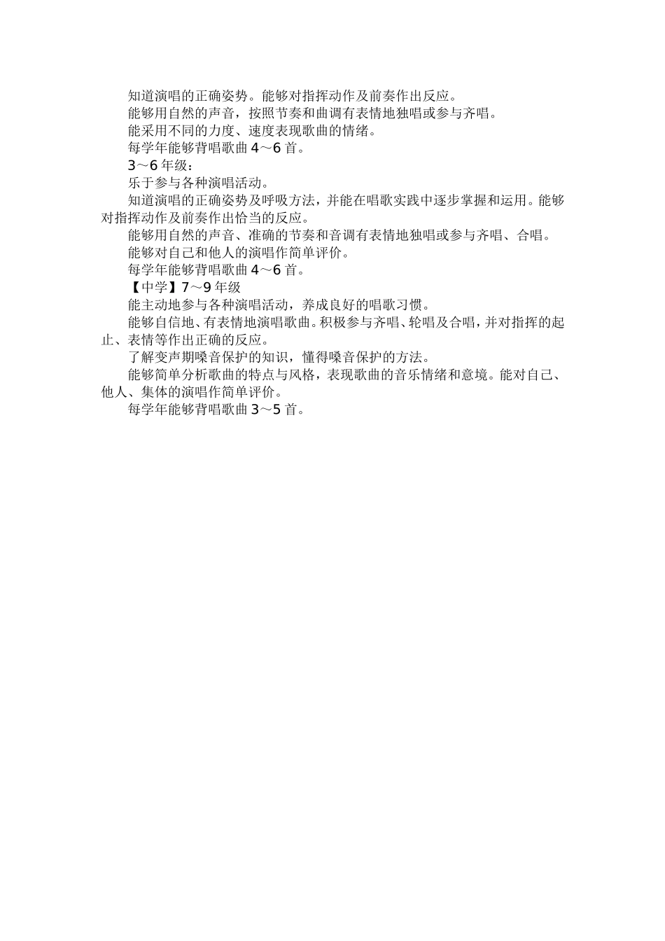 中小学音乐教师业务考试复习题4_第3页