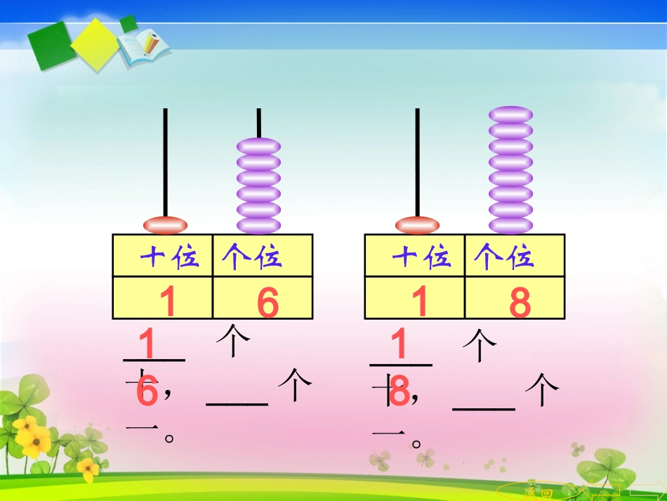 人教版小学一年级上册数学《总复习》课件_第3页