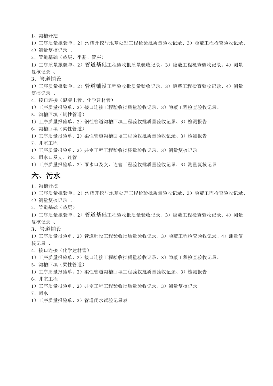 江苏省市政工程检验批资料范例_第3页