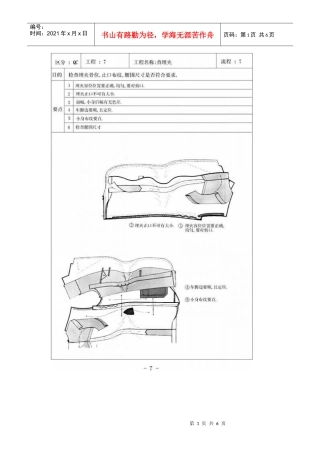 西装制作工艺流程
