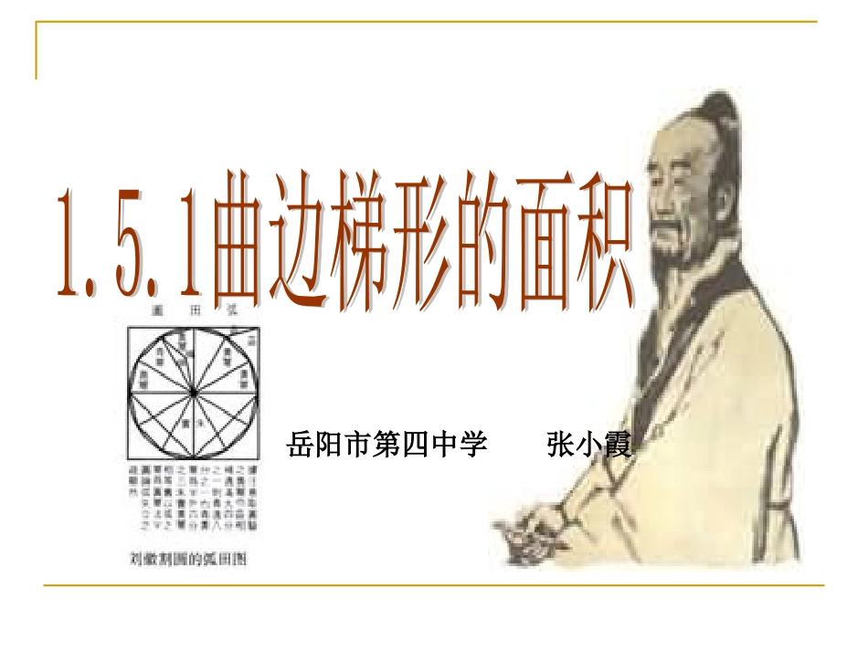 曲边梯形的面积_第1页