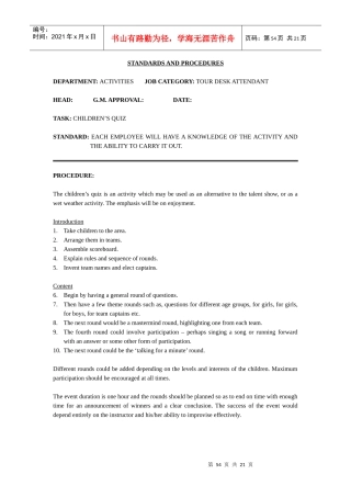 国际著名酒店娱乐部程序(英文)-04ACTIVITIES.54-73