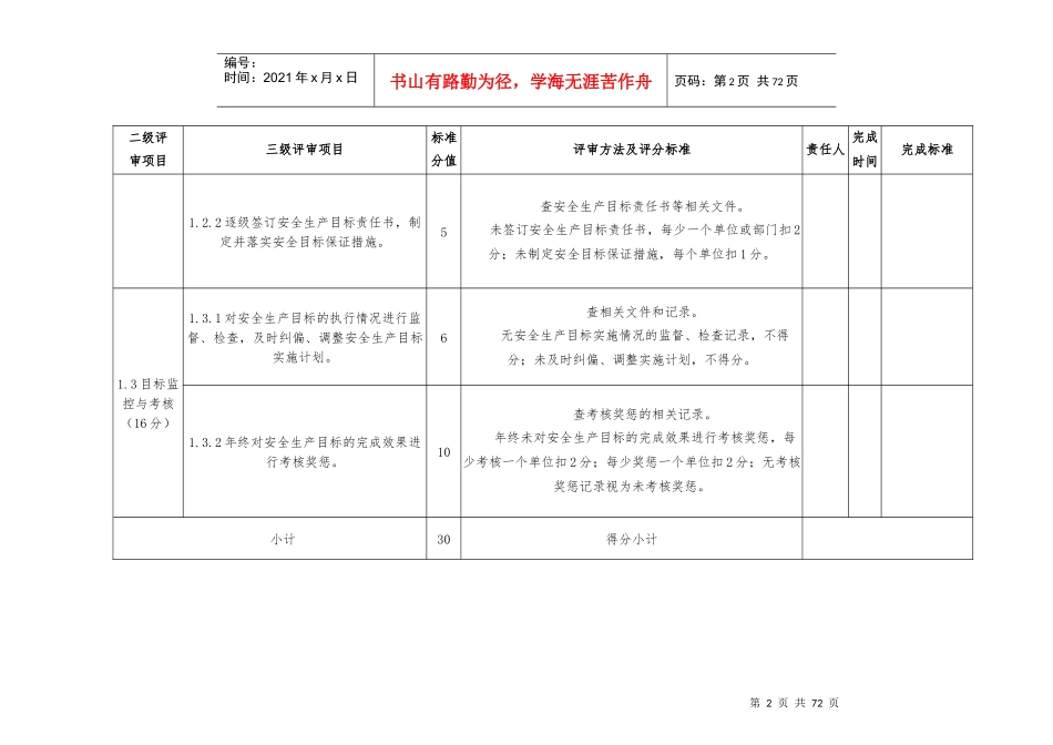 水利水电施工企业安全生产标准化评审标准(试行稿)(1)_第3页