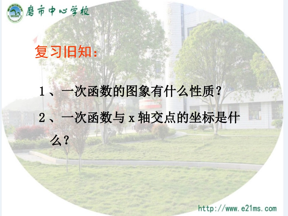 一次函数与方程不等式（）课件 ()_第2页