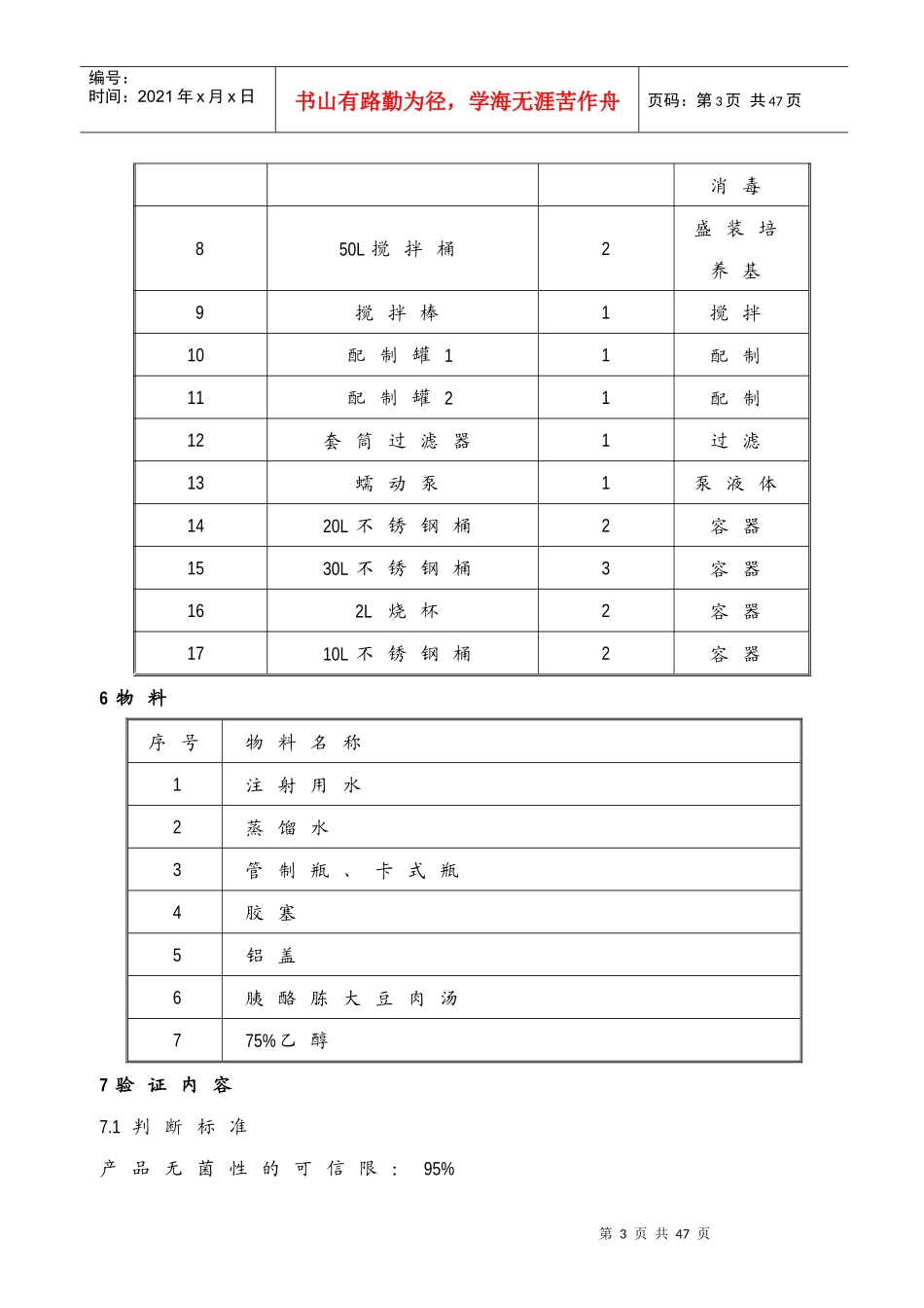 培养基模拟生产验证方案_第3页