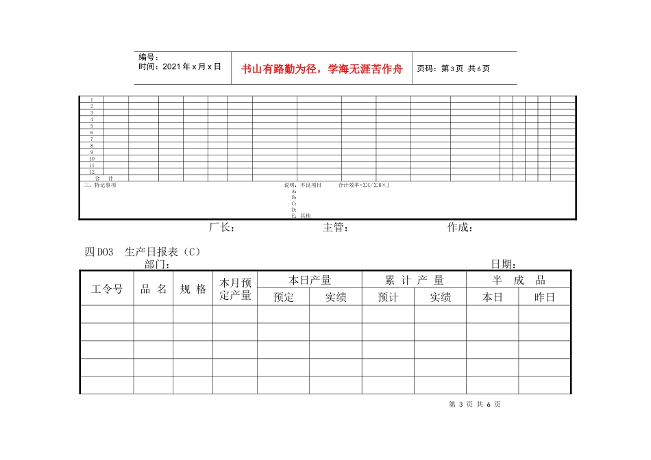 企业管理表格生产管理D横表格_第3页