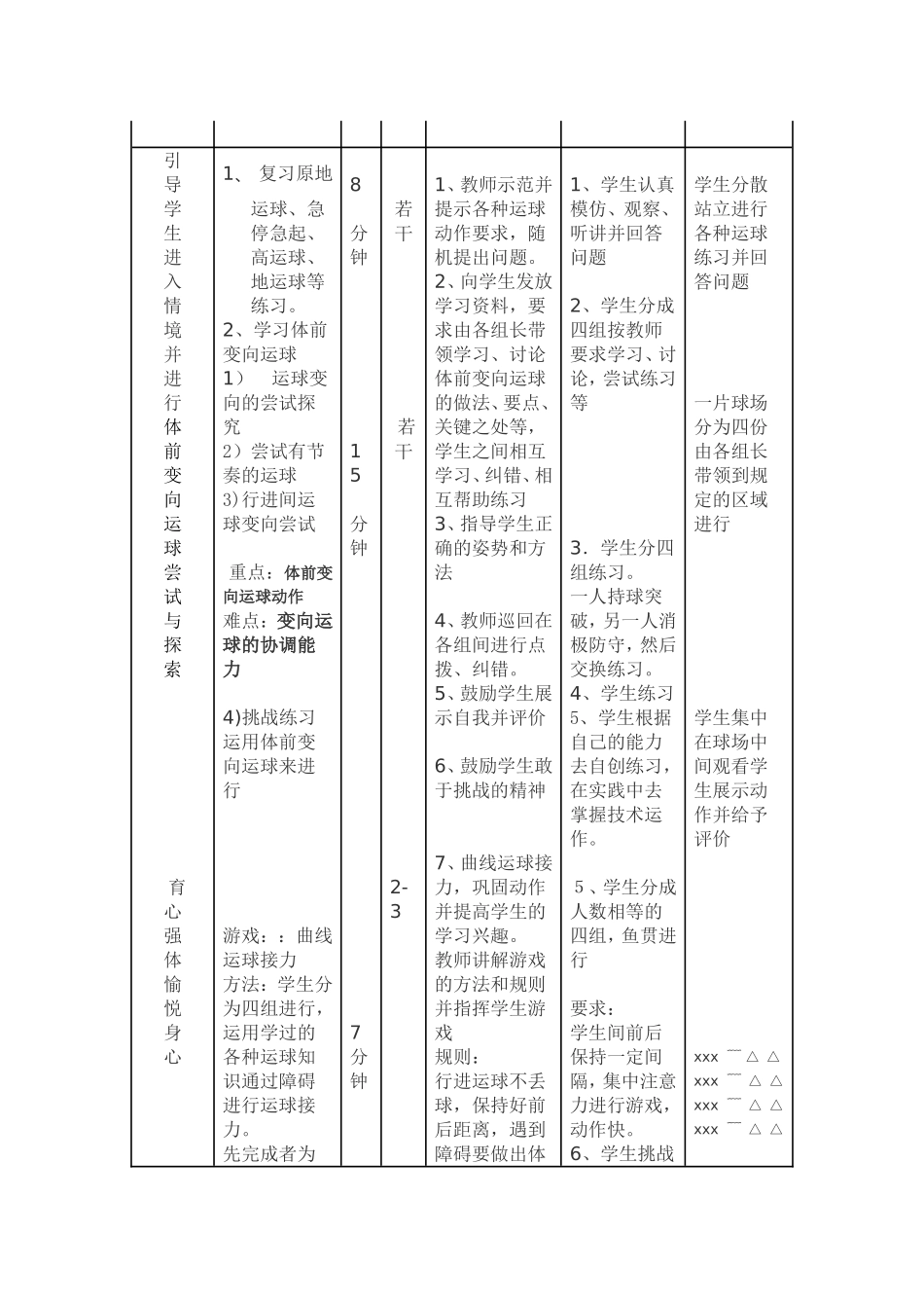 篮球体前变向运球游戏：曲线运球接力_第2页