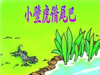 《17、小壁虎借尾巴》