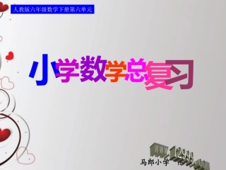 六年级下册第六单元整数课件