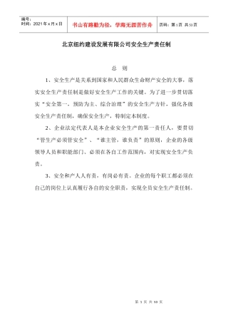 安全生产责任制_解决方案_计划解决方案_实用文档