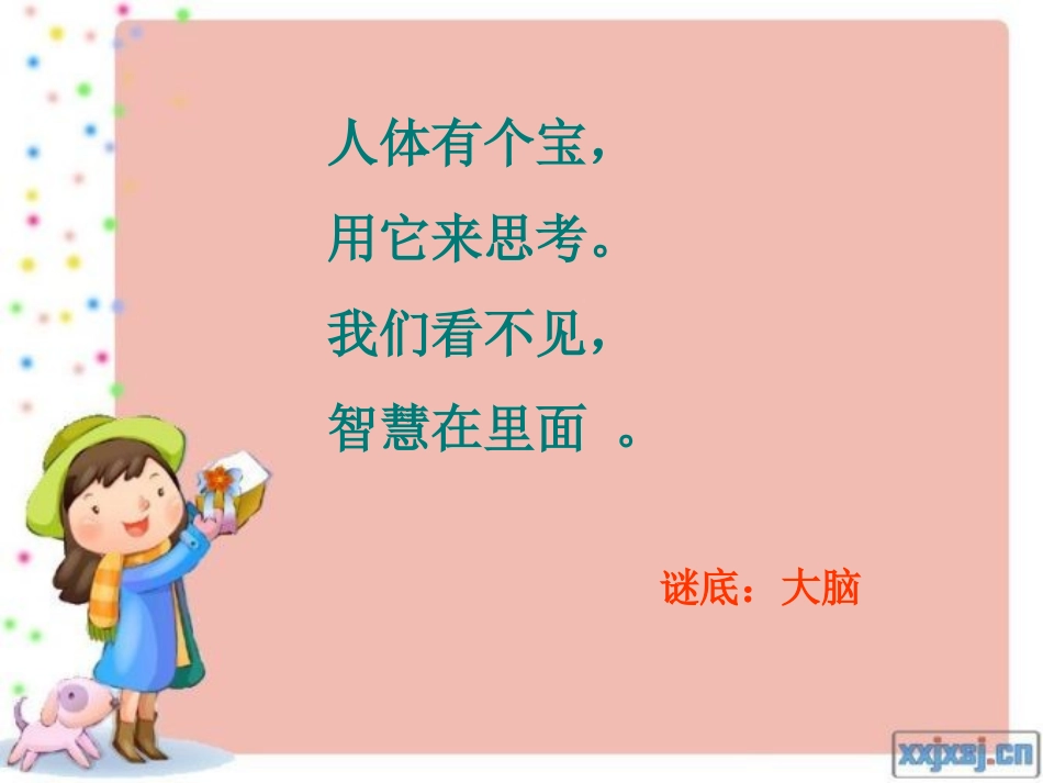 五年级科学下册《大脑》_第1页