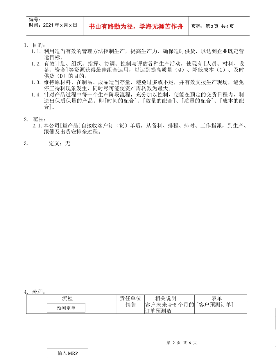 生产管理控制程序_第2页