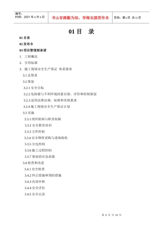 新安全保证体系
