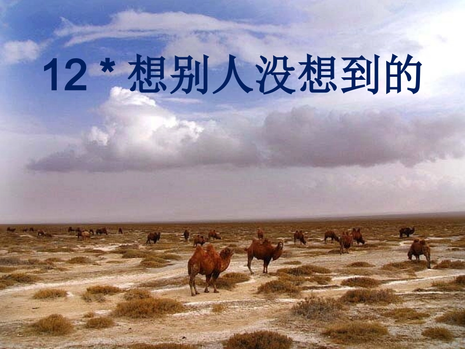 《想别人没想到的》课件 (3)_第1页