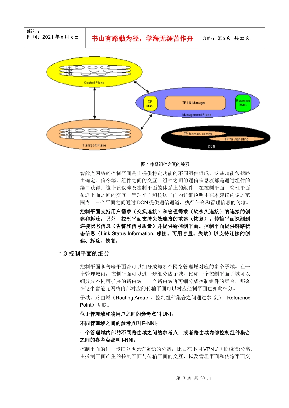 智能光网络体系结构建议教程_第3页